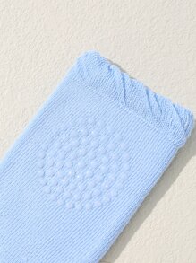 2pcs Baby Solid Color Leg Sleeve - Blue - View 3