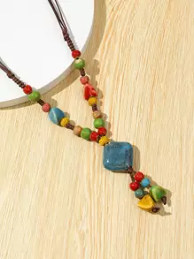 Chuỗi hạt trang trí Y vòng cổ - Nhiều màu - Xem 1