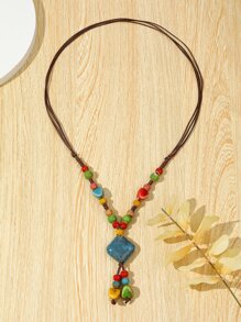 Chuỗi hạt trang trí Y vòng cổ - Nhiều màu - Xem 2