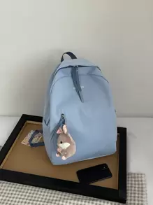 掛飾流行背包 - 藍色 - 查看 1