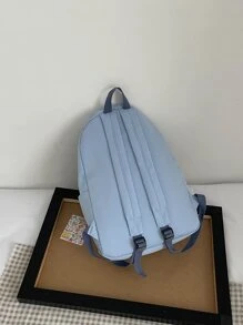 掛飾流行背包 - 藍色 - 查看 2