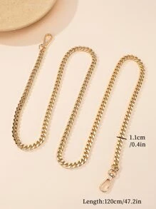 Minimalist Chain Bag Strap Bag Accessories DIY Accessories Adjustable Replacement Shoulder Strap Stylish Durable - Gold - View 5