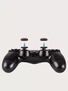 4pcs Thumb Grip Cap Cover Compatible With PS4/PS5 - Multicolor - View 2