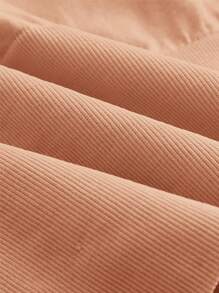 SHAPORA Wideband Waist Capri Shapewear Trousers - Apricot - View 8