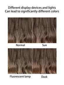 Clip In Long Curly Synthetic Hair Extension - Multicolor - View 5
