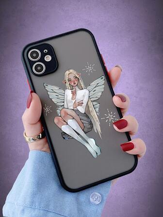 Anntherosee Funda para móvil gótico duende