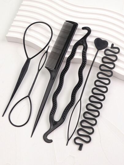 6pcs Hair Clip Set With Headband And Hairpins For Girls, Hair Bun Maker Tool Kit, Hair Rollers, Heatless Curls, Hair Curler, Hair Products And Accessories For Barber Salon Beauty Back To School, Travel Holiday Essentials, Hair Accessories Hair Curlers, Curly Hair Brush, Rollers, Curly Hair Products, Curler, Rollers For Hair Curl, Curly Hair Tools, Hair Curler, Curly Hair Products, Curler, Rollers For Hair Curl, Curly Hair Tools, Hair Roller, Christmas, Barbershop, Hair Curling Iron, Curling Iron, Hairdressing, Heatless Waves, Hairstyle, Hairdressing,Curly Hair,Hair Rollers,Hair Curler,Heatless Curl,Heatless Curls,Hair Curlers,Rollers,Hair Curl,Rollers For Hair,Curly Hair Tools,Hair Rollers,Hair Roller,Curls Diffuser,Hair,Travel,Hair Products,Hair Tools,Hair Stuff,Barber,Barber Accessories,Barbershop,Hairdressing Equipment