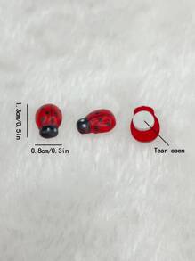 6 món đồ trang trí xe thiết kế bằng bọ rùa - Nhiều màu - Xem 3