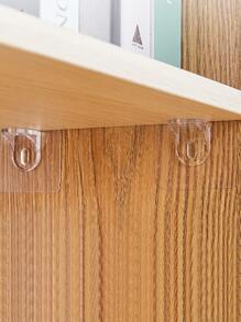 4 piezas Fijador transparente - transparente - Ver 4