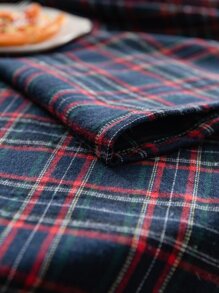 Khăn trải bàn họa tiết kẻ sọc - Nhiều màu - Xem 3