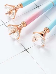 1pc Diamond Decor Random Ballpoint Pen - Multicolor - View 2