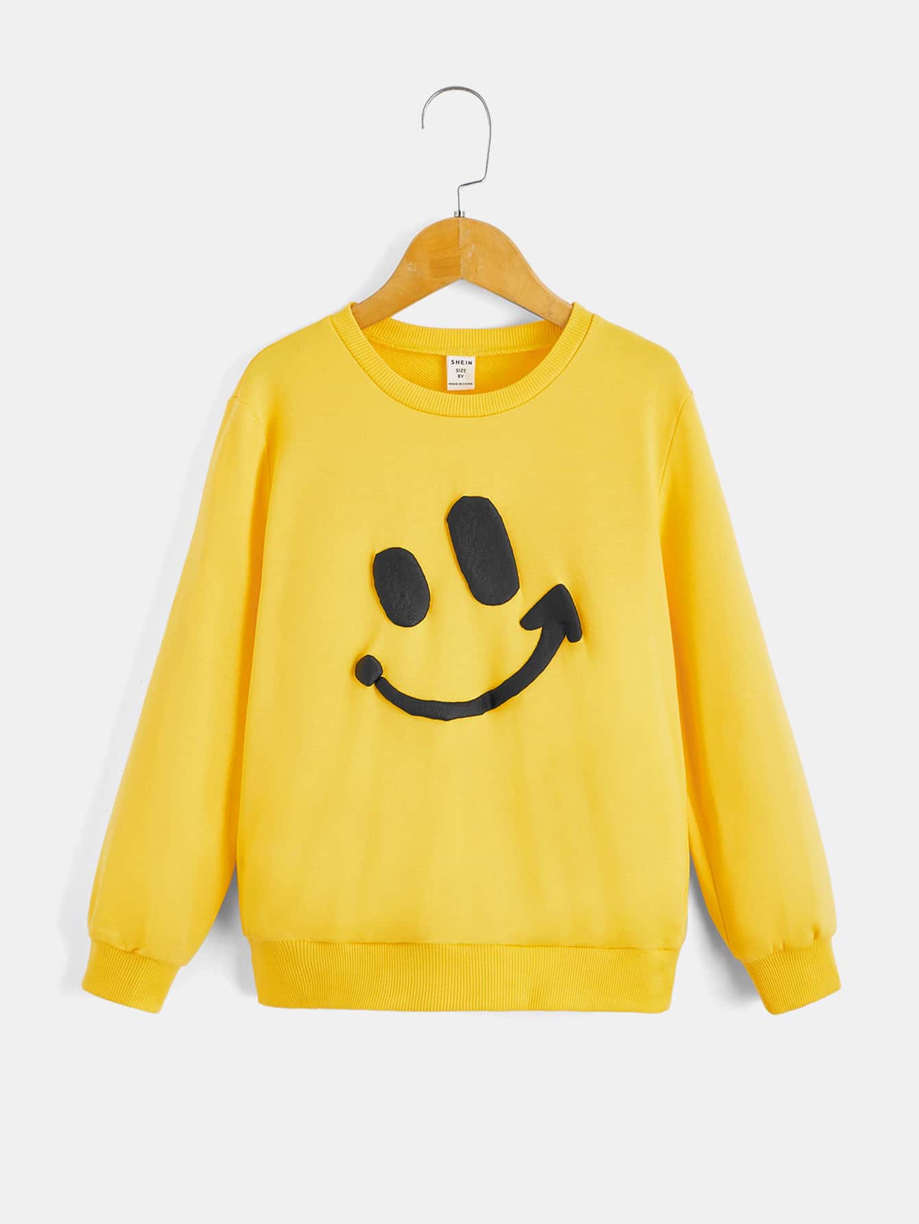 SHEIN 男孩卡通圖案運動衫