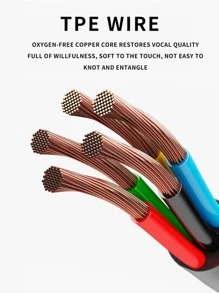 Auriculares internos con cable - Rosa - Ver 5