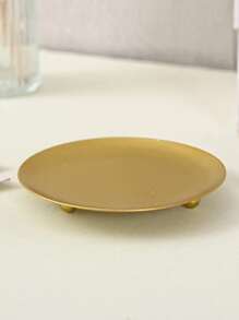 1 cái giá đỡ nến màu rắn - Vàng - Xem 2