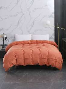 素色被套不附帶內芯 - 橘色 - 查看 1