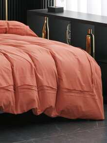 素色被套不附帶內芯 - 橘色 - 查看 2