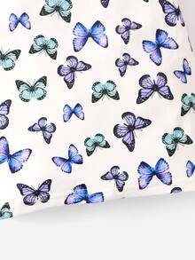 SHEIN Baby Butterfly Print Dress - Multicolor - View 3