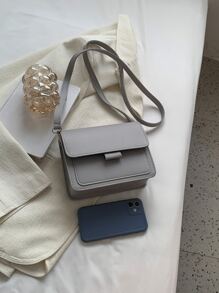 Waterproof,Lightweight,Business Casual Mini Flap Square Bag For Teen Girls Women College Students,Rookies & White-collar Workers Perfect for Office,College,Work ,Business,Commute,Outdoors, Travel, Outings - Grey - View 7