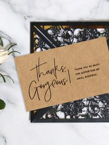 Thẻ gói quà tặng đồ họa 30 cái - Nhiều màu - Xem 2