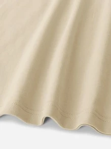 ROMWE MEN 男士龍印花T恤 - 杏色 - 查看 4