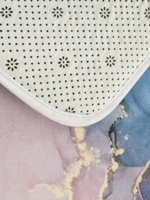 1入組大理石紋樣式浴室毯 - 彩色 - 查看 3