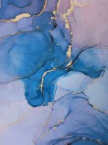 1入組大理石紋樣式浴室毯 - 彩色 - 查看 5