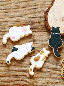 1pc Cat Design Cookie Cutter