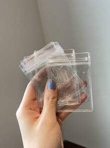 50pcs/100pcs 透明 PVC 自封袋