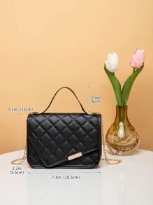 迷你时尚女士手提包翻盖链条单肩包斜挎包