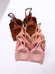 5pack No Show Bralet Set - Multicolor - View 2