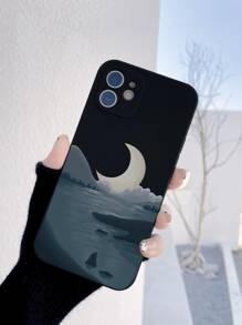 山水圖案手機殼 - 彩色 - 查看 2