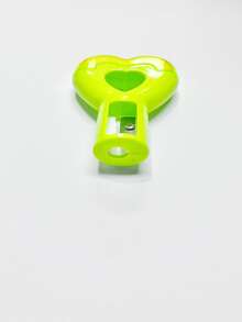 2pcs Heart Shaped Random Pencil Sharpener - Multicolor - View 3
