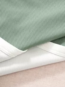 SHEIN Unity Top tank de dos tonos con abertura - Multicolor - Ver 7