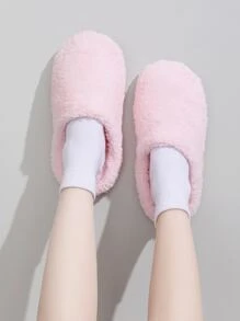 Của phụ nữ Dép đi trong nhà , Đúng mốt Trong nhà Sàn nhà Trượt - Hồng - Xem 5