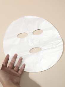 Envoltura de plástico facial Cerradura Pasta de hoja facial, Maquillaje Pasta de hoja facial Cara Desechable Plástico Transparente Pasta de hoja facial 100piezas