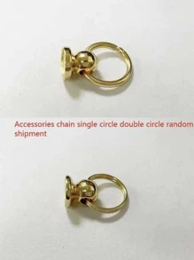 素色手機殼附帶繩子 - 棕色 - 查看 3