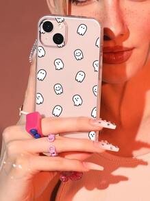 Vỏ điện thoại trong suốt in hình ma hoạt hình - Trong sáng - Xem 2