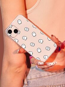 Vỏ điện thoại trong suốt in hình ma hoạt hình - Trong sáng - Xem 3