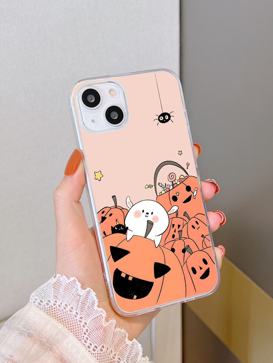 hộp đựng điện thoại đồ họa hoạt hình halloween - Nhiều màu - Xem 1