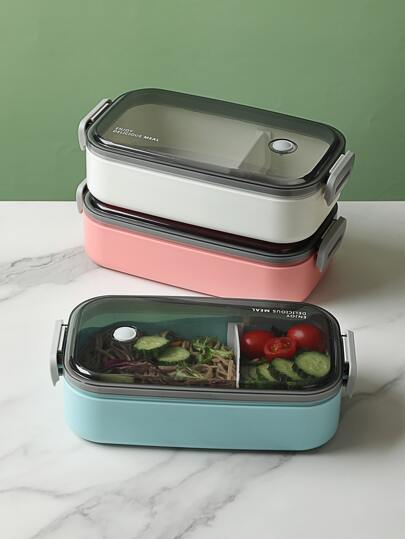 1pc Portable Random Color Lunch Box
