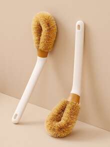 1pc Long Handle Pot Cleaning Brush - Multicolor - View 4