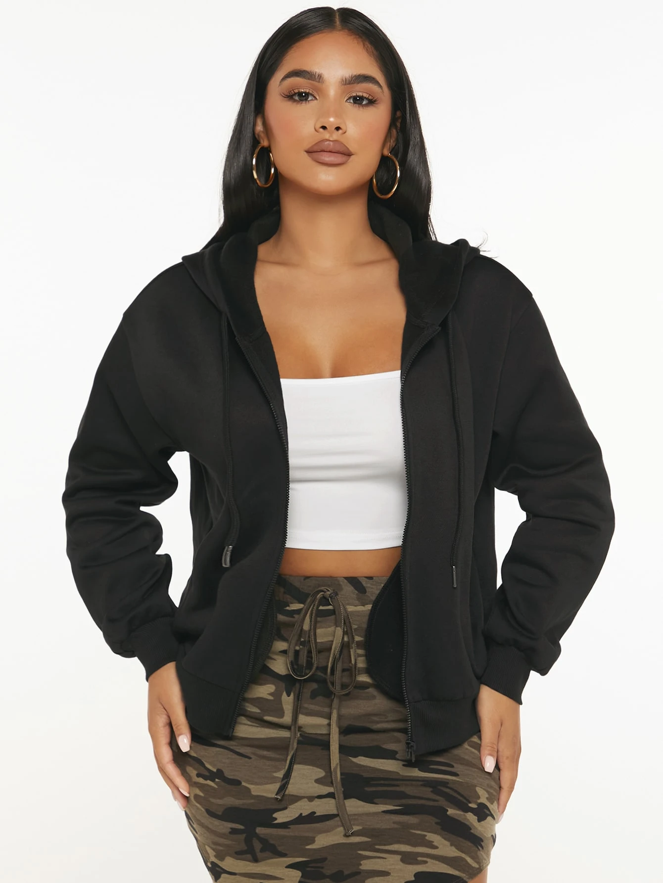 Petite zip up sweatshirts clearance