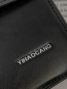 Bolsa Cuadrada Pequeña Para Hombre Con Detalle De Letras Con Bolsa Pequeña Para Deporte Para Estudiante Universitario De Secundaria Para Viajar A La Universidad Para La Escuela Bolsa Cruzada De Hombro De La Escuela De Verano Bolsa Negra Esencial De Viaje Para Hombres Vacaciones De Verano Suministros Escolares Para Estudiantes Universitarios Regalo Para Hombres - Negro - Ver 6