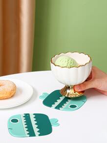 1 pieza Portavasos con estampado de dibujos animados anti-quemaduras - Multicolor - Ver 4