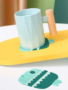 1 pieza Portavasos con estampado de dibujos animados anti-quemaduras - Multicolor - Ver 5