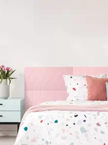 1pc 3D Thickened Soft Foam Plastic Wall Sticker, Simple Solid Color Design, Suitable For Bed Head, Room & Living Room Decoration, Easy To Paste, Free Combination, Ideal For Room Renovation, XPE Foam Material Self-Adhesive Crashproof Wall Sticker, Simple & Elegant Home Decoration, Minimalist Modern Style Home Decor, Bedroom Decor, Bathroom Decor, Dustproof Room Decoration Stuff, Beautify Enhance Happiness Wall Art Sticker, Office Decor, School Decor, Various Colors And Sizes Are Available, Easy T,Renovation Stickers Peel Wall Panels,Wall Paper, Wallpapers,Spring Decoration Items Refresh Your Home,Rama Decoration Stickers - Pink - View 2