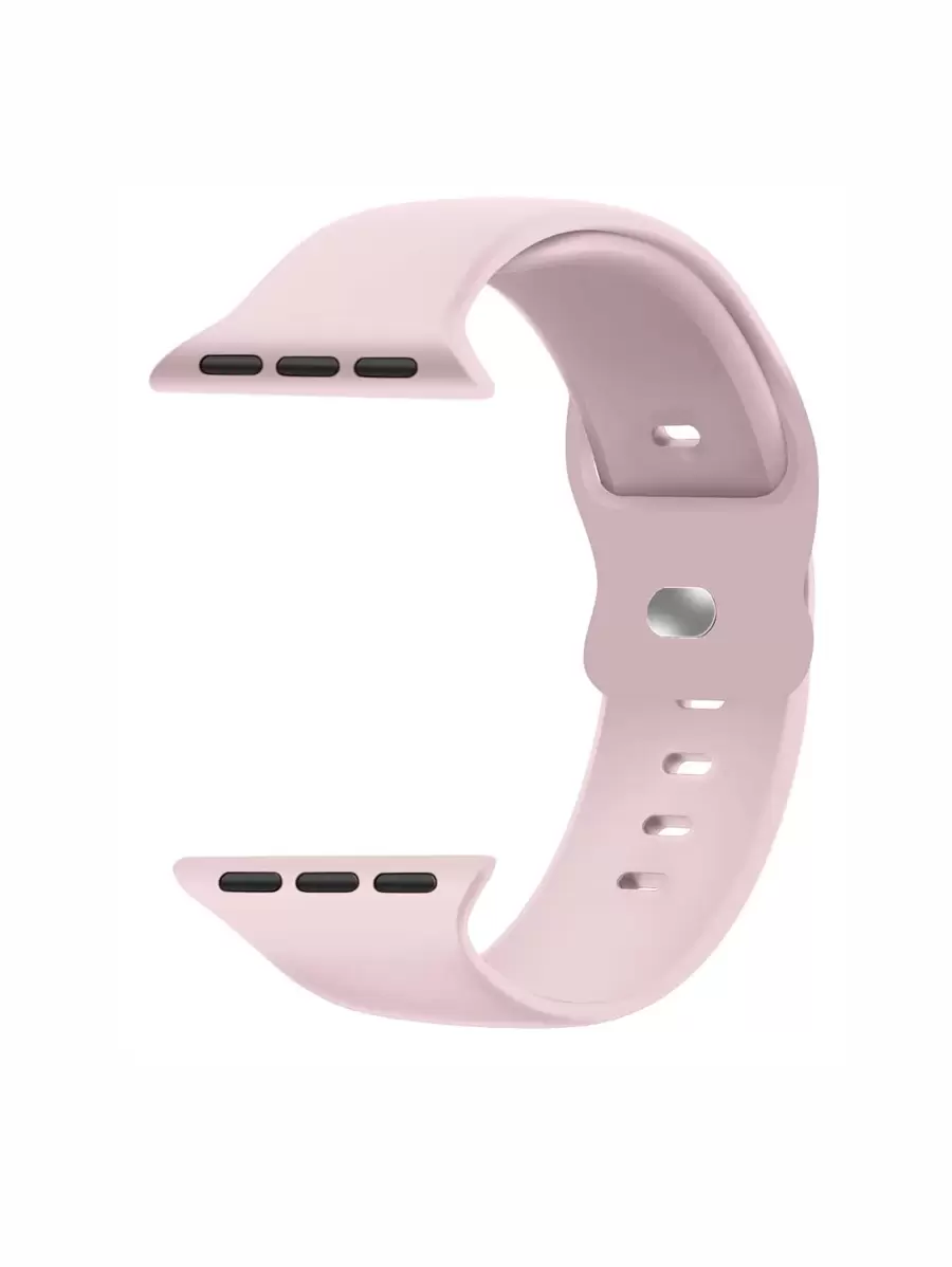 運動矽膠手錶錶帶,相容 40mm、38mm、41mm、44mm、45mm、46mm、42mm、49mm 錶殼尺寸,中性款;柔軟防水腕帶,可更換運動手錶錶帶,相容 Ultra 系列 11、10、9、8、7、6、5、4、3、2、1、SE 及其他型號,開學季學生理想禮物 - 淺粉色 - 查看 1