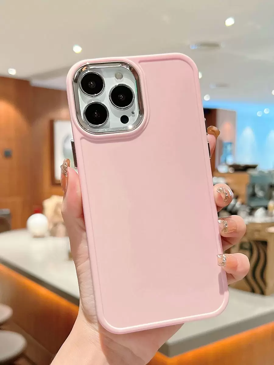 Plain Phone Case - Pink - View 1