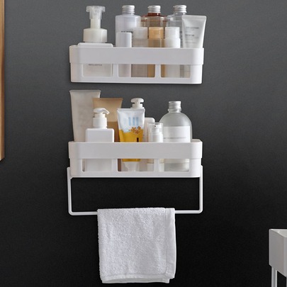 1pc Wall Mounted Storage Rack