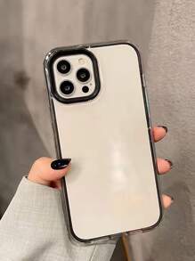 Plain Phone Case Compatible With IPhone 11,Compatible With Huawei P30 Pro,Compatible With IPhone 13 - Black - View 3